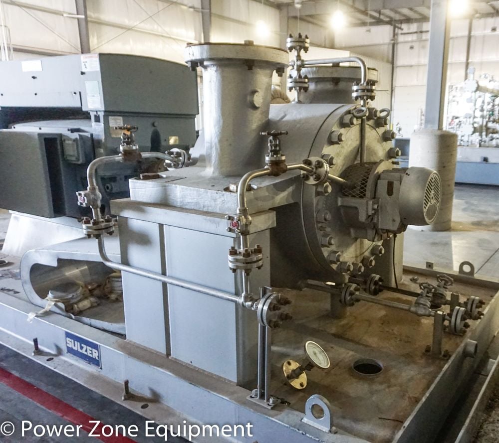 4117 GPM @ 608' TDH, Sulzer #10x12x27G, Centrifugal Pump, Horz., 1-Stage, 24.28" imp., 12" suction, 10" - Image 4