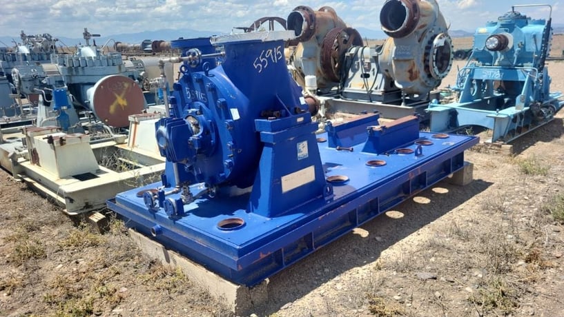 2700 GPM @ 177' TDH, Sulzer Bingham #8x12x23B-CDA, Centrifugal Pump, Horz., 1-Stage, 12" suction, 8" - Image 1