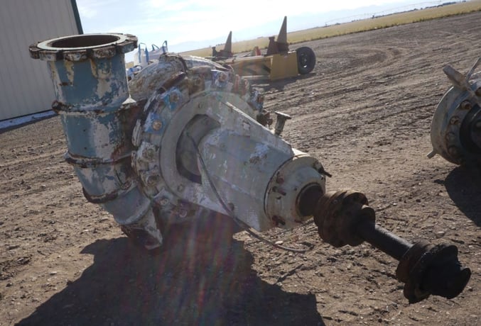 4400 GPM @ 85' TDH, Allis-Chalmers #150, Centrifugal Pump, Horz., 1-Stage, 16" imp., 14" suction, 12" - Image 1
