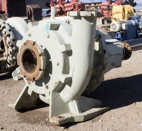 1800 GPM @ 167' TDH, Allis-Chalmers #6x8x21, Centrifugal Pump, Horz., 1-Stage, 8" suction, 6" discharge, 1170 - Image 4