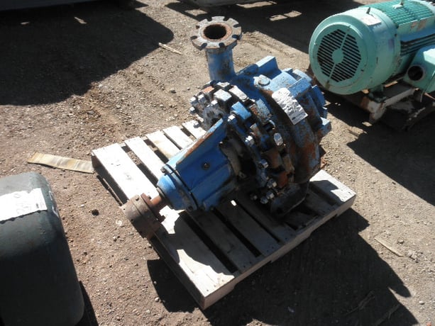 400 GPM, Allis-Chalmers #PWO-F8-B1, Centrifugal Pump, Horz., 1-Stage, 14" imp., 8" suction, 4" discharge - Image 3