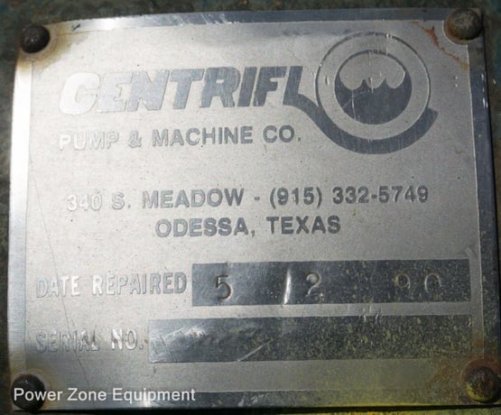 1600 GPM @ 62' TDH, Crane #Deming-5064-10x8, Centrifugal Pump Bare Case, Horz., 1-Stage, 13.63" imp., 10" - Image 2