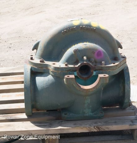 1600 GPM @ 62' TDH, Crane #Deming-5064-10x8, Centrifugal Pump Bare Case, Horz., 1-Stage, 13.63" imp., 10" - Image 4