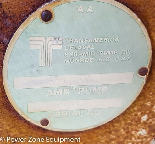 397 GPM, Delaval #A3DH-400, Centrifugal Pump, Horz., 1-Stage, 1750 RPM - Image 2
