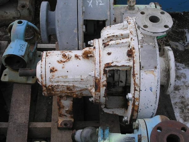 300 GPM @ 315' TDH, Durco #3x1.5x13, Centrifugal Pump, Horz., 1-Stage, 9.5" imp., 3" suction, 1.5" discharge - Image 1