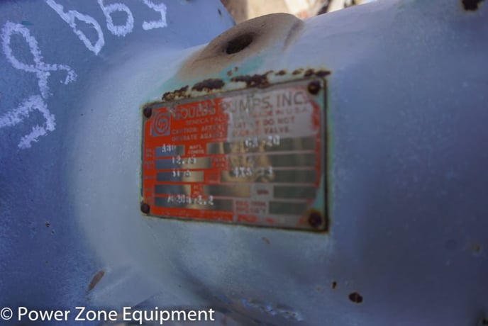 1100 GPM @ 130' TDH, Goulds #3196, Centrifugal Pump, Horz., 1-Stage, 12.75" imp., 1780 RPM - Image 6