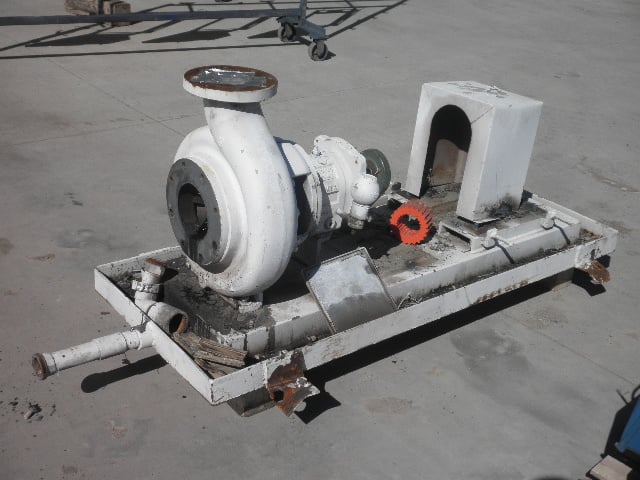 1100 GPM @ 156' TDH, Goulds #4x6-13, Centrifugal Pump, Horz., 1-Stage, 6" suction, 4" discharge, 1780 RPM - Image 1