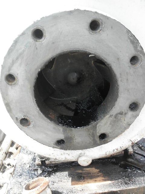 1100 GPM @ 156' TDH, Goulds #4x6-13, Centrifugal Pump, Horz., 1-Stage, 6" suction, 4" discharge, 1780 RPM - Image 3