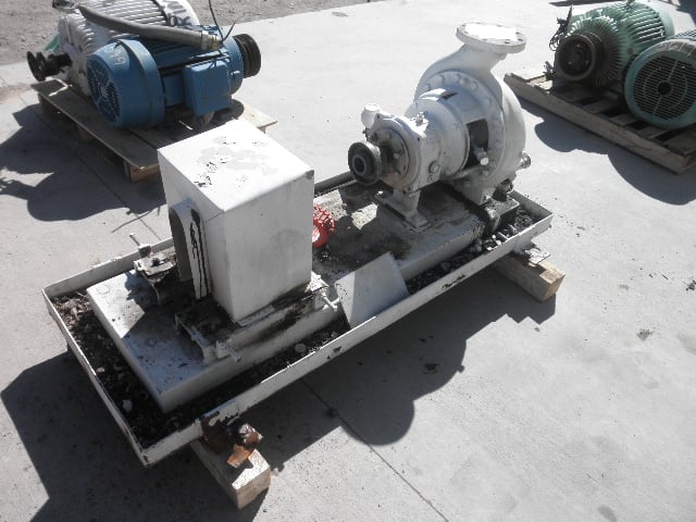 1100 GPM @ 156' TDH, Goulds #4x6-13, Centrifugal Pump, Horz., 1-Stage, 6" suction, 4" discharge, 1780 RPM - Image 7