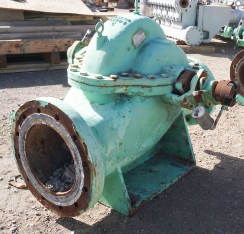 2500 GPM @ 180' TDH, Ingersoll-Rand #12x10x11-BTS, Centrifugal Pump, Horz., 1-Stage, 12" suction, 10" - Image 1