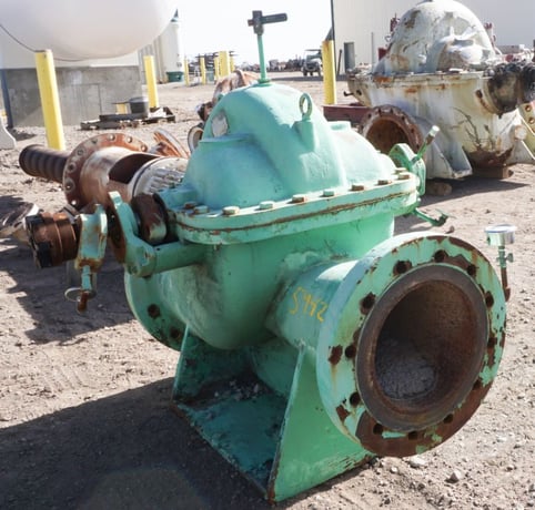 2500 GPM @ 180' TDH, Ingersoll-Rand #12x10x11-BTS, Centrifugal Pump, Horz., 1-Stage, 12" suction, 10" - Image 4