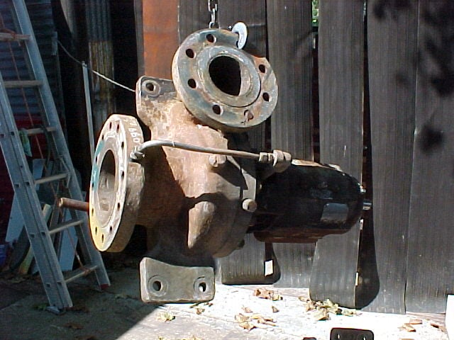 1000 GPM @ 320' TDH, Ingersoll-Rand #4x10A, Centrifugal Pump, Horz., 1-Stage, 9.85" imp., 6" suction, 4" - Image 2