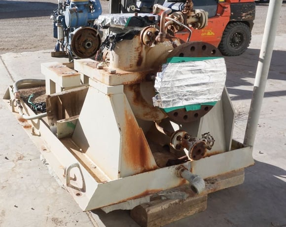 1180 GPM @ 102' TDH, Ingersoll-Rand #6x10x12ALC, Centrifugal Pump, Horz., 1-Stage, 11.25" imp., 10" suction - Image 2