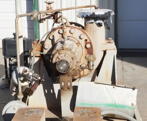 1180 GPM @ 102' TDH, Ingersoll-Rand #6x10x12ALC, Centrifugal Pump, Horz., 1-Stage, 11.25" imp., 10" suction - Image 4