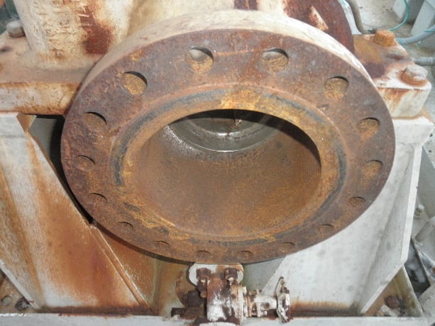 1180 GPM @ 102' TDH, Ingersoll-Rand #6x10x12ALC, Centrifugal Pump, Horz., 1-Stage, 11.25" imp., 10" suction - Image 6