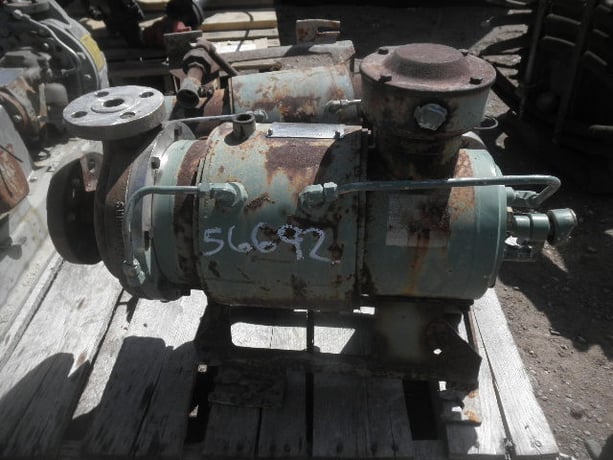 65 GPM @ 167' TDH, Sundyne #HT22C-S1NHT-02D1C, High Temp. Canned Motor Pump, 5.59" imp., 2" suction, 1" - Image 1