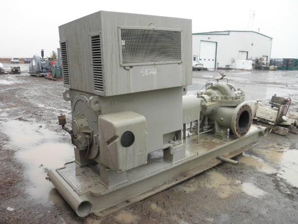 2625 GPM @ 485' TDH, United #8-DVS-C, Centrifugal Pump, Horz., 1-Stage, 12" suction, 8" discharge, 3500 RPM - Image 2