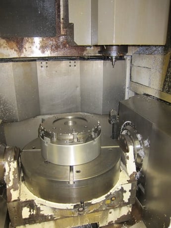 Kitamura MyTrunnion, 5-Axis machining center, Fanuc 16iMB, 32" X, 29.3" Y, 19.7" Z, 20000 RPM, 50 automatic - Image 3