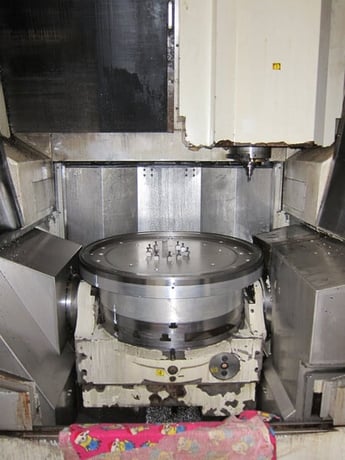 Kitamura MyTrunnion, 5-Axis machining center, Fanuc 16iMB, 32" X, 29.3" Y, 19.7" Z, 20000 RPM, 50 automatic - Image 9