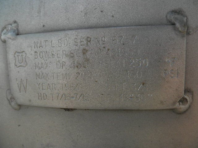 Bowser #842-DR-600CL-FC, cartridge filter, 150 psi @ 250°F - Image 4