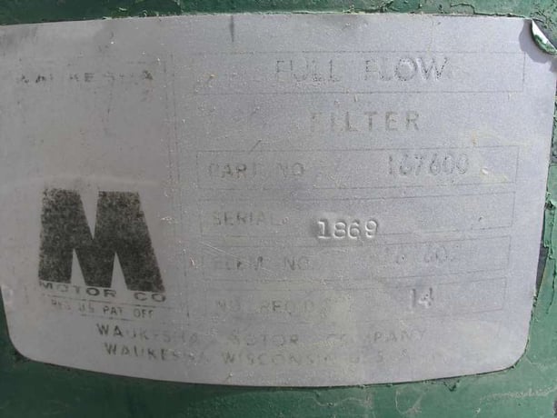 Waukesha #167600, cartridge filter - Image 2