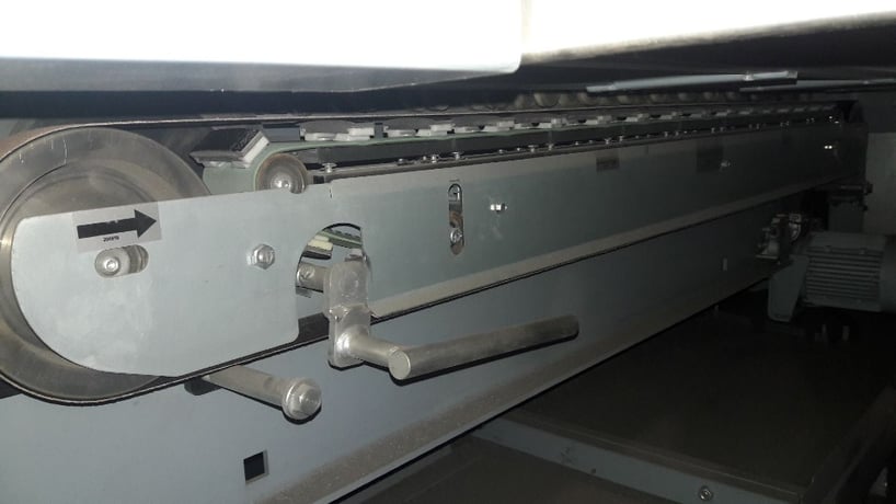 Lissmac #SBM-L1500-G1S2-60, 60" deburring machine, wet type, 2018 - Image 3