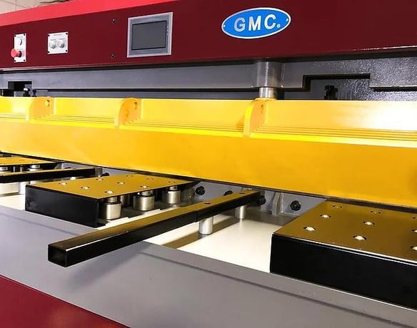1/4" x 8' GMC #HS-0825E, hydraulic shear, 36" SIKO Back Gauge, 10-15 SPM, (2) 24" front support arms - Image 3