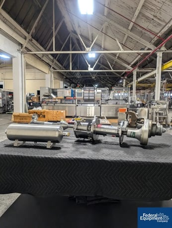 Admix Rotosolve #105RS70SS, Stainless Steel shaft & blade, air operated motor, mechanical seal, S/N 26269-1 - Image 4