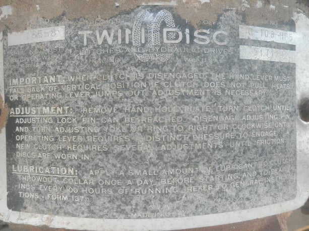 Twin Disc C-108-HP5 Clutch - Image 4