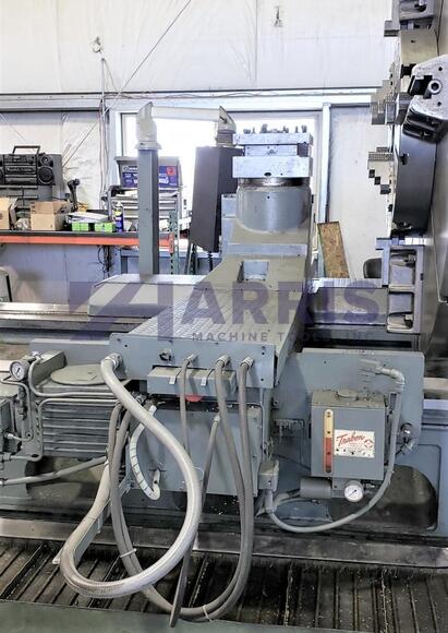 LeBlond #7550, wide bed heavy duty CNC lathe, 75" swing, 120" centers, retrofit/reconditioned, 2017 - Image 5