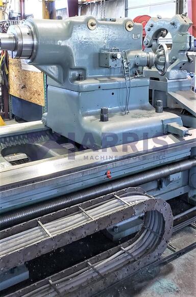 LeBlond #7550, wide bed heavy duty CNC lathe, 75" swing, 120" centers, retrofit/reconditioned, 2017 - Image 7