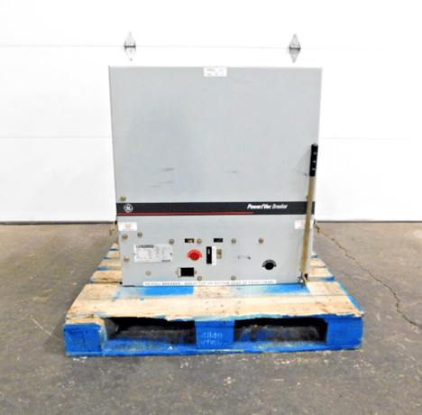 2000 Amps, General Electric, vb1-13.8-1000-3 powe, circuit breaker, 15 KV, 125 VDC - Image 1