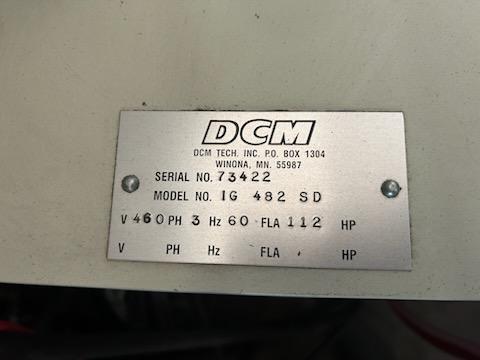 DCM, vertical spindle rotary surface grinder, 48" vari-speed electromagnetic chuck, 50 HP, Mitsubishi FX5U PLC - Image 5