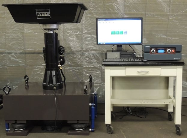 6.6 KIP MTS, Servo Hydraulic Vibration System, 6" stroke area, 3000 psi, 10 GPM MTS/MOOG - Image 1