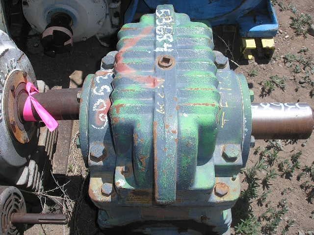 51 HP @ 583/1 RPM, Cleveland #25-70RFA, Worm Gearbox, 600:1 Ratio, 1.75 service factor - Image 1