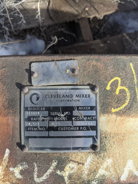 Cleveland #AL-5, Worm Gearbox, 24.5:1 Ratio - Image 4