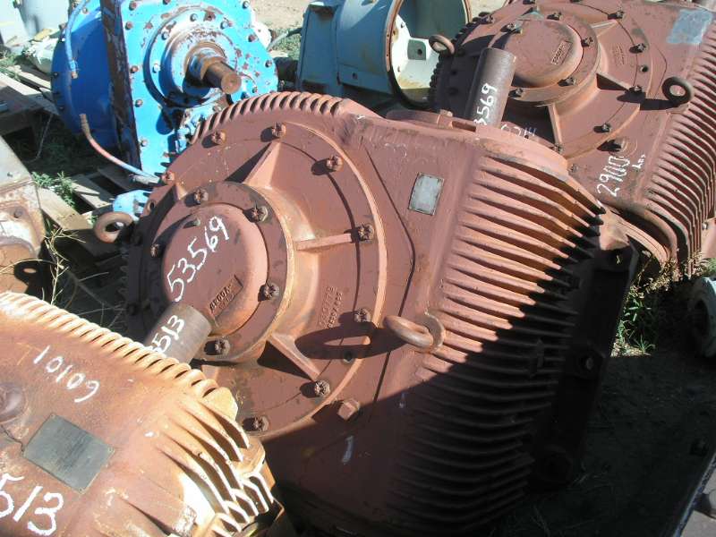 222 HP @ 1750/35 RPM, Cone Drive #HV120-9B, Worm Gearbox, 10:1 Ratio - Image 2