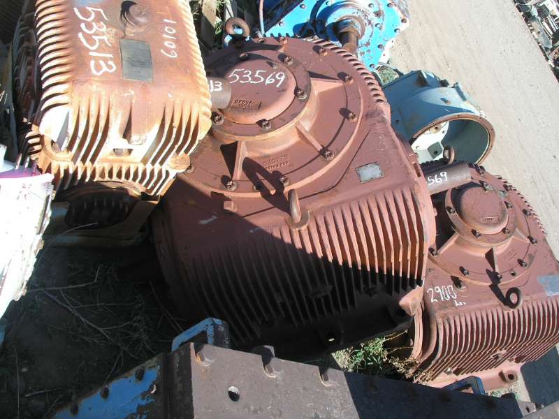 222 HP @ 1750/35 RPM, Cone Drive #HV120-9B, Worm Gearbox, 10:1 Ratio - Image 3