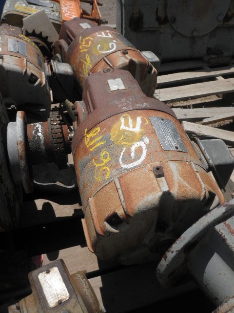 3 HP @ 1750/200 RPM, General Electric #K213A714, Worm Gearbox, 8.75:1 Ratio, 3 phase, 1.0 service factor - Image 4