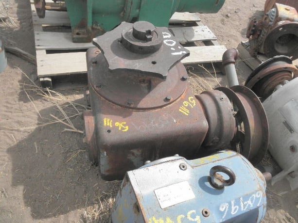 Morse, Worm Drive Gearbox, vertical up, 90:1 Ratio, 2.5" output Shaft - Image 2