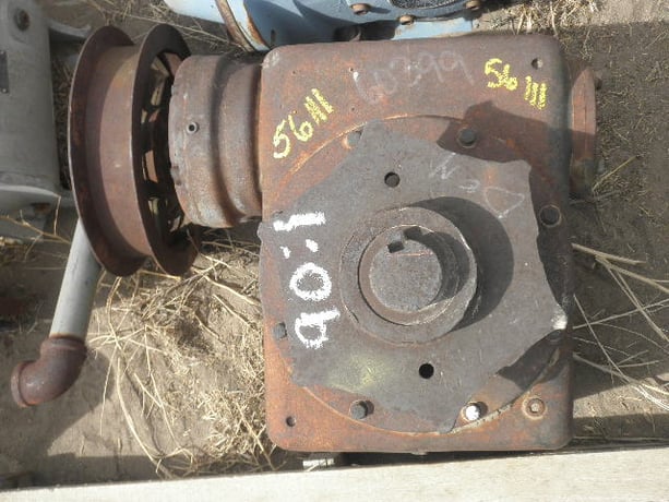 Morse, Worm Drive Gearbox, vertical up, 90:1 Ratio, 2.5" output Shaft - Image 4