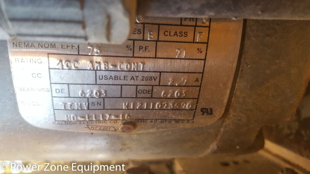 Stearns Brake #BSO500, Actuated Valve w/Motor, 3 phase, 0.75 HP, 230/460 V - Image 10