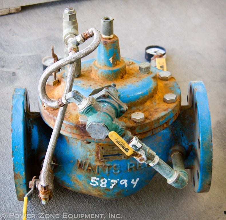 4" Watts #F115-4, Pressure Reducing Control Valve, 1000 GPM, 150 lb. Flange - Image 1