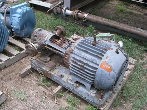 2" Roper #DSC-649, Rotary Gear Pump, Type GZZ, 2" discharge, 3 phase, 15 HP, 1160 RPM, 220/440 V - Image 1