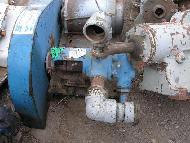 2" Viking #HX4-115, Small Pump, on skid, 2" discharge, 34 GPM, 100 psi, 1.5 HP, 1750 RPM - Image 3