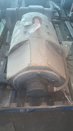 100 HP 1750 RPM General Electric, Frame 445AY, Stab Shunt, 500VA, 240VF(2 available) - Image 2
