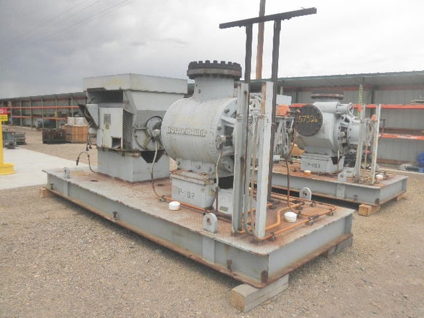 Bornemann #W9.7ZK-112, Rotary Screw Pump, 16" suction & discharge, 3177 GPM, 435 psi, 1180 RPM, 560 HP - Image 2