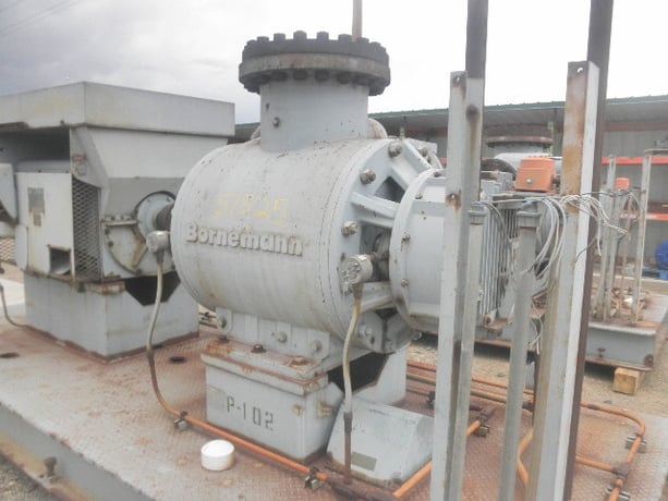 Bornemann #W9.7ZK-112, Rotary Screw Pump, 16" suction & discharge, 3177 GPM, 435 psi, 1180 RPM, 560 HP - Image 9