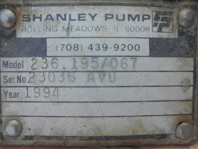 Houttuin #236.195.067, Rotary Twin Screw Pump, 8" suction & discharge, 770 GPM, 270 psi, 1180 RPM, 1994 - Image 8