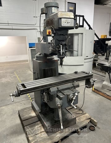 Acra #2V, variable speed vertical mill, 9" x49" tbl., 2 HP, 35.5" X, 12.5" Y, 16" Z, R-8, 60-4200 RPM - Image 1
